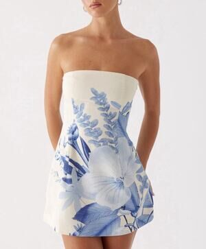 Peppermayo Denby Strapless Mini Dress Size 0